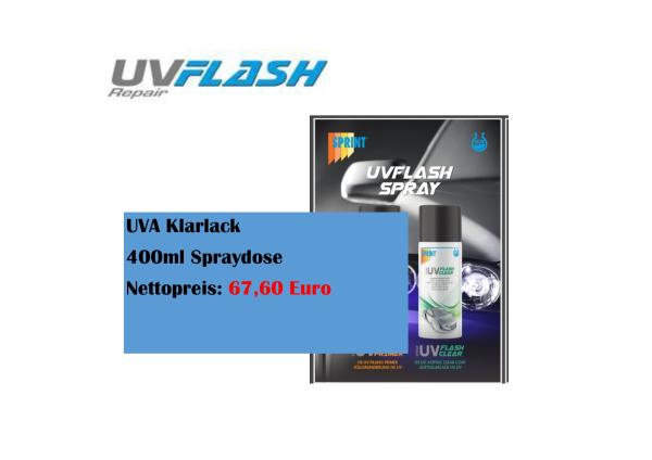 UV-A KLARLACK SPRAYDOSE 400ML ICR SPRINT (67,60€ Netto)